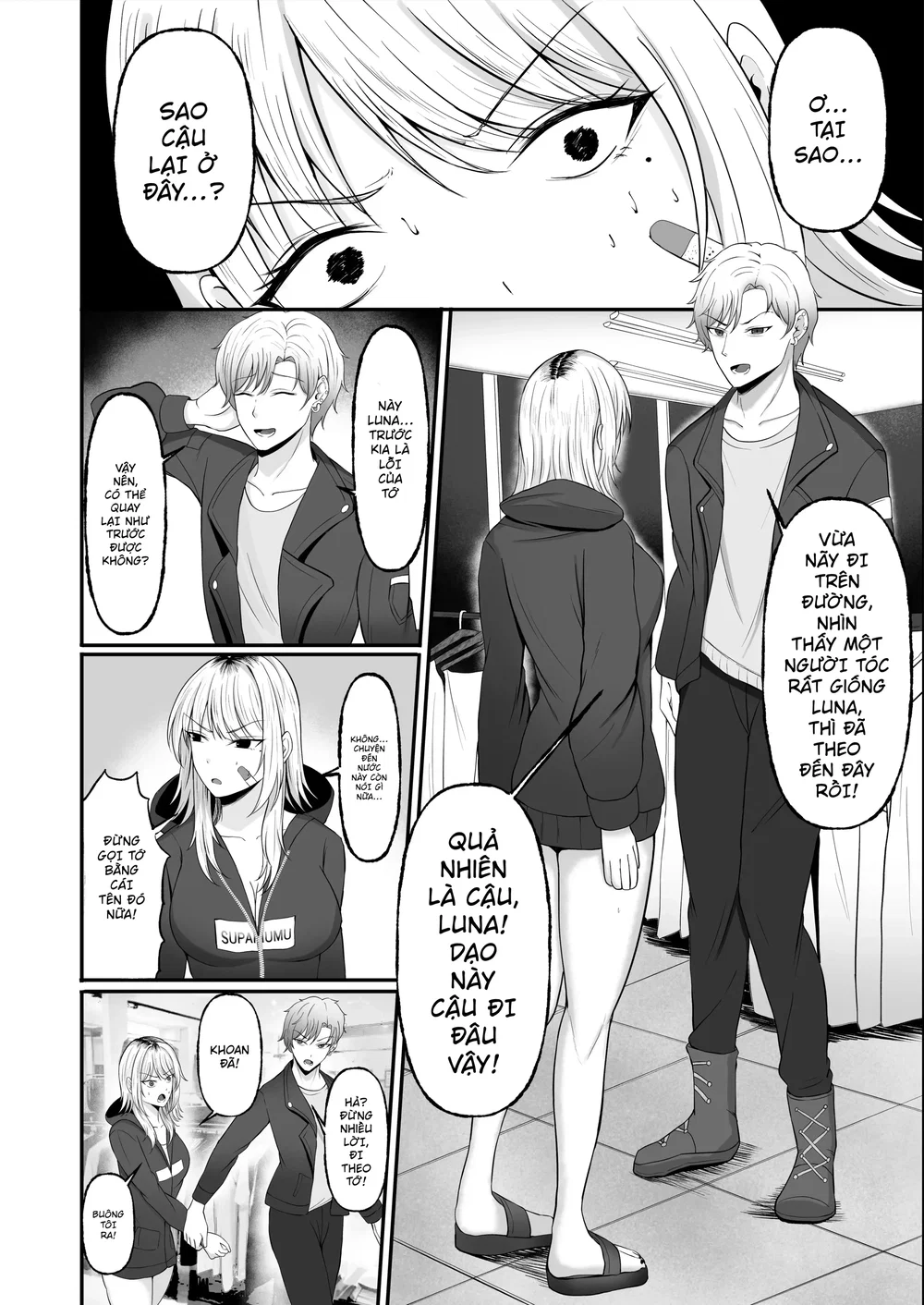 Chuyện tôi giúp một cô gyaru tóc vàng thì được ... - Đọc oneshot - 22