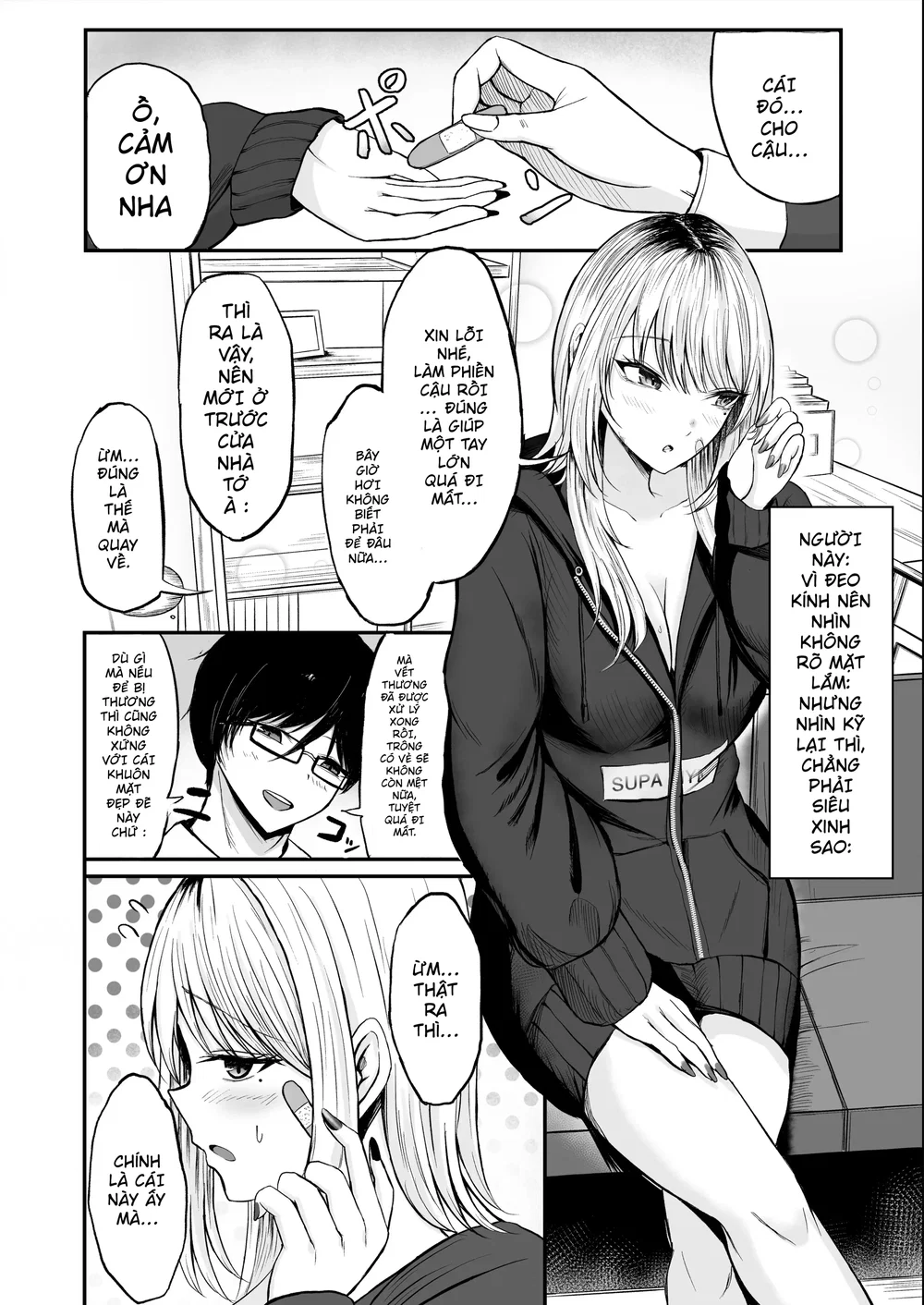 Chuyện tôi giúp một cô gyaru tóc vàng thì được ... - Đọc oneshot - 6