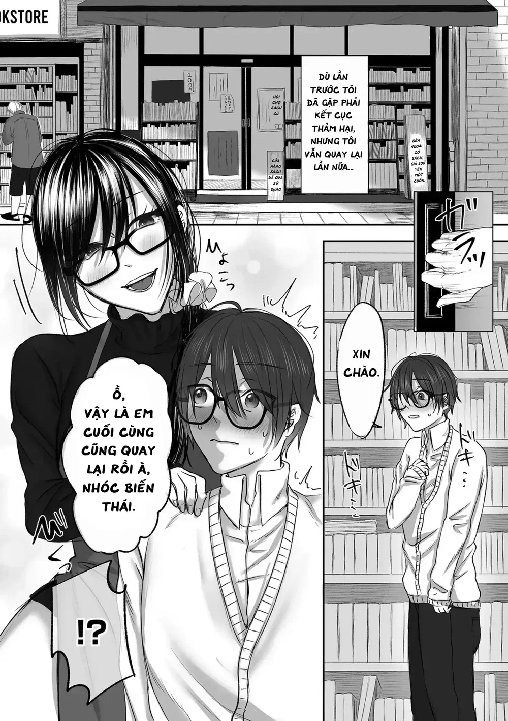 BỊ chị chủ tiệm sách cũ phát hiện máu M và bị h... - Oneshot - 1 BỊ chị chủ tiệm sách cũ phát hiện máu M và bị h... - Oneshot - 1