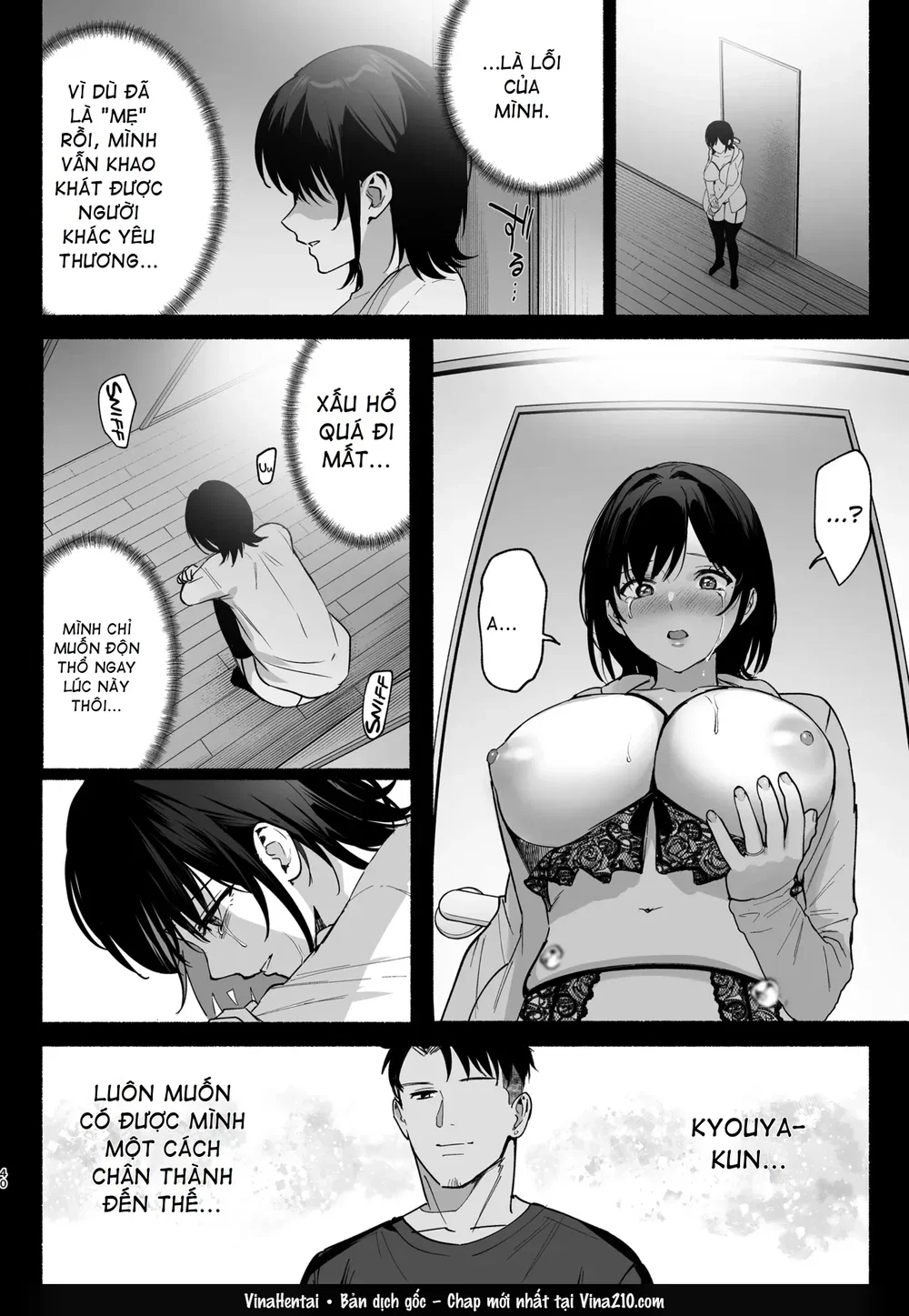Full series Mesu no Ie I --> III ~Oyako wa Mida... - Chương 0 - Mesunoyado ~Tsuma wa Midare Kegasareru ( Gặp em chồng ở suối nước nóng ) - 39