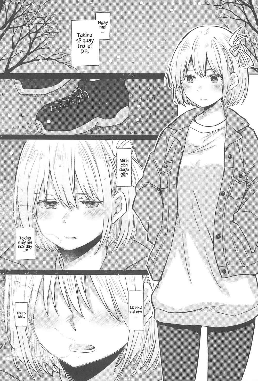 Hôm nay, cùng với Chisato - Đêm nay, lần đầu ti... - Oneshot - 5