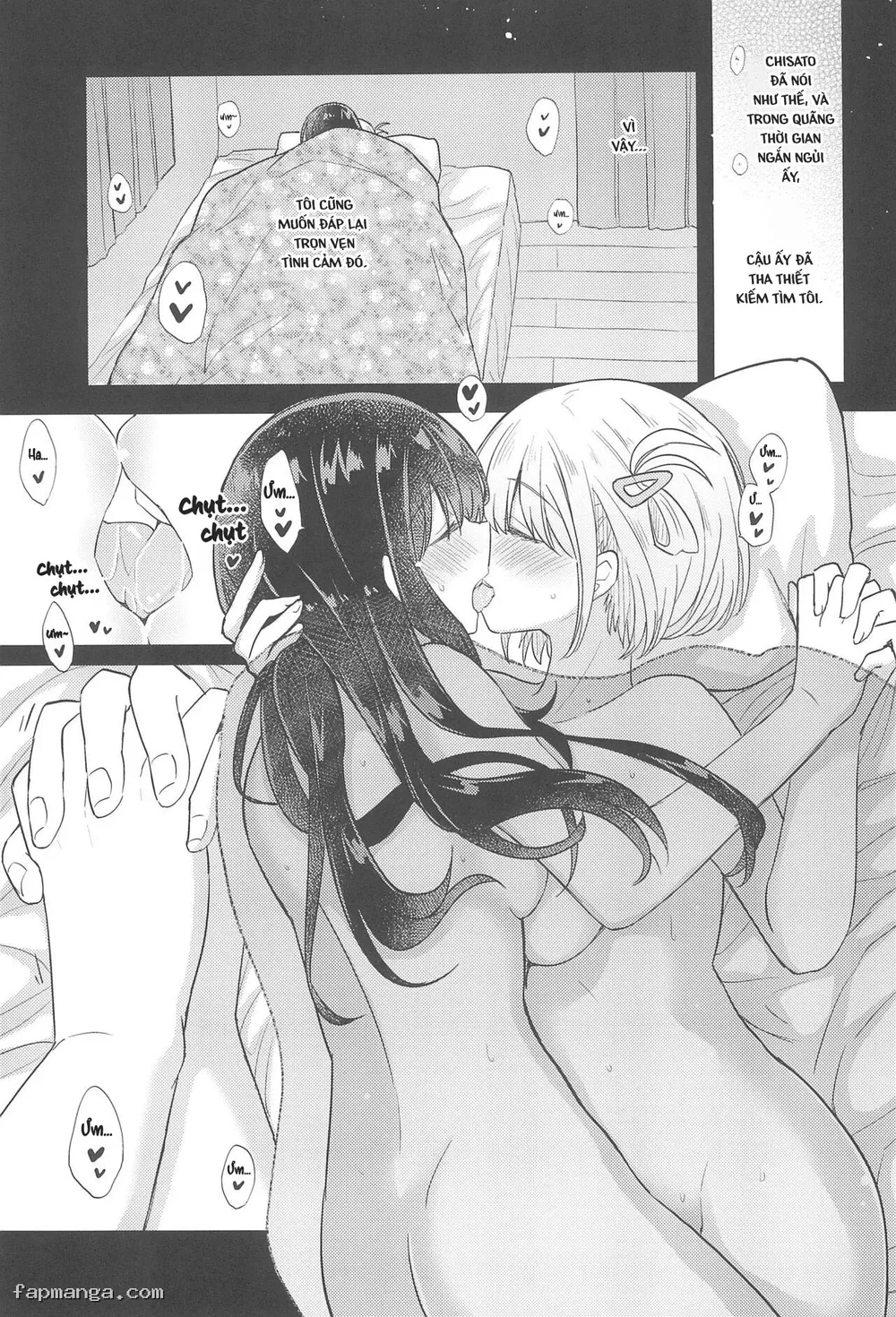 Hôm nay, cùng với Chisato - Đêm nay, lần đầu tiên của tôi với em - OneShot - 19