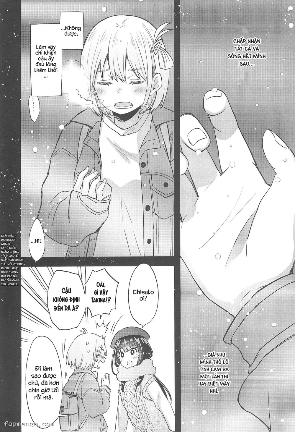 Hôm nay, cùng với Chisato - Đêm nay, lần đầu tiên của tôi với em - OneShot - 6