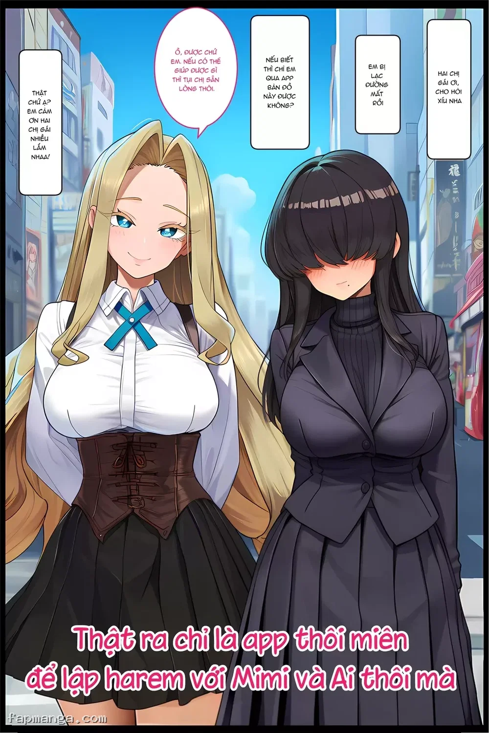 美美と愛♡と催眠アプリを使ってただハーレムセックスする - Chương 1 - 3