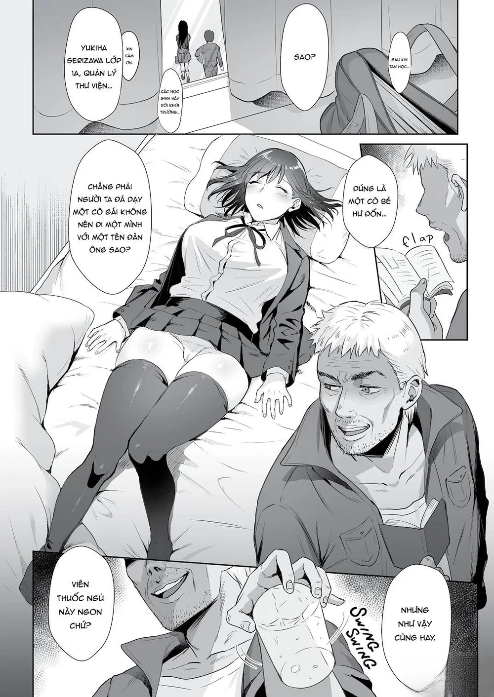 Full series Toshoshitsu no Kanojo ( uncen ) - Chap gộp tổng hợp lại ( Cho anh em nào không thích lướt từng chap ) - 12