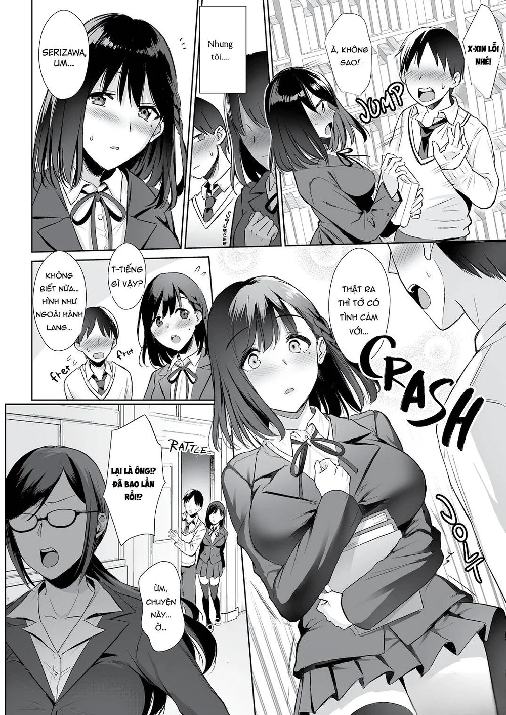 Full series Toshoshitsu no Kanojo ( uncen ) - Chap gộp tổng hợp lại ( Cho anh em nào không thích lướt từng chap ) - 6