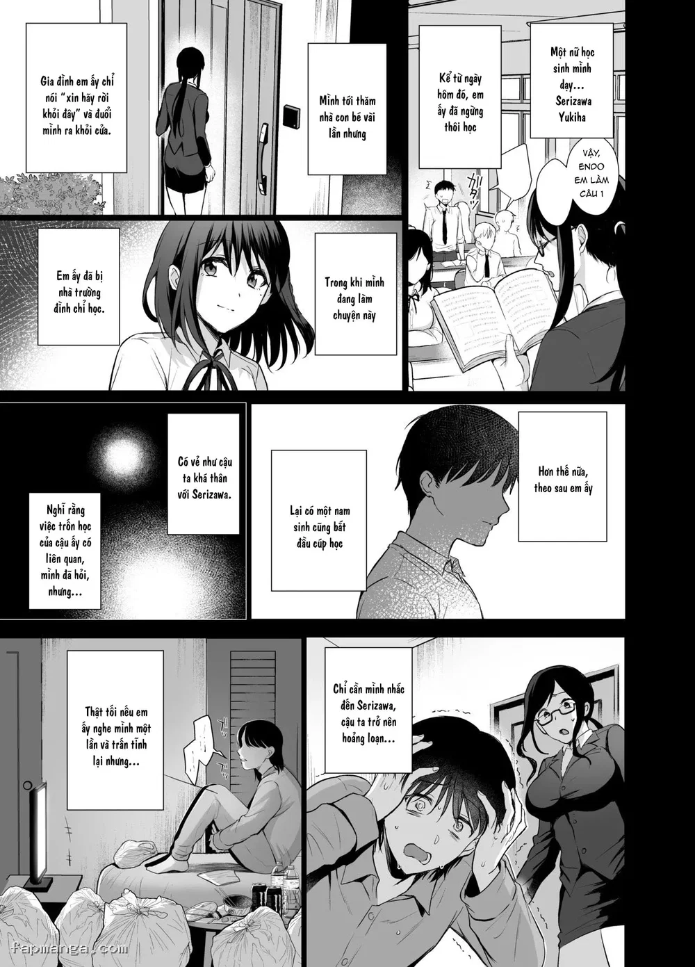 Toshoshitsu no Kanojo - Ch.4: Tôi phải ôn thi ĐH đây ae ạ : [ [ ! - 30