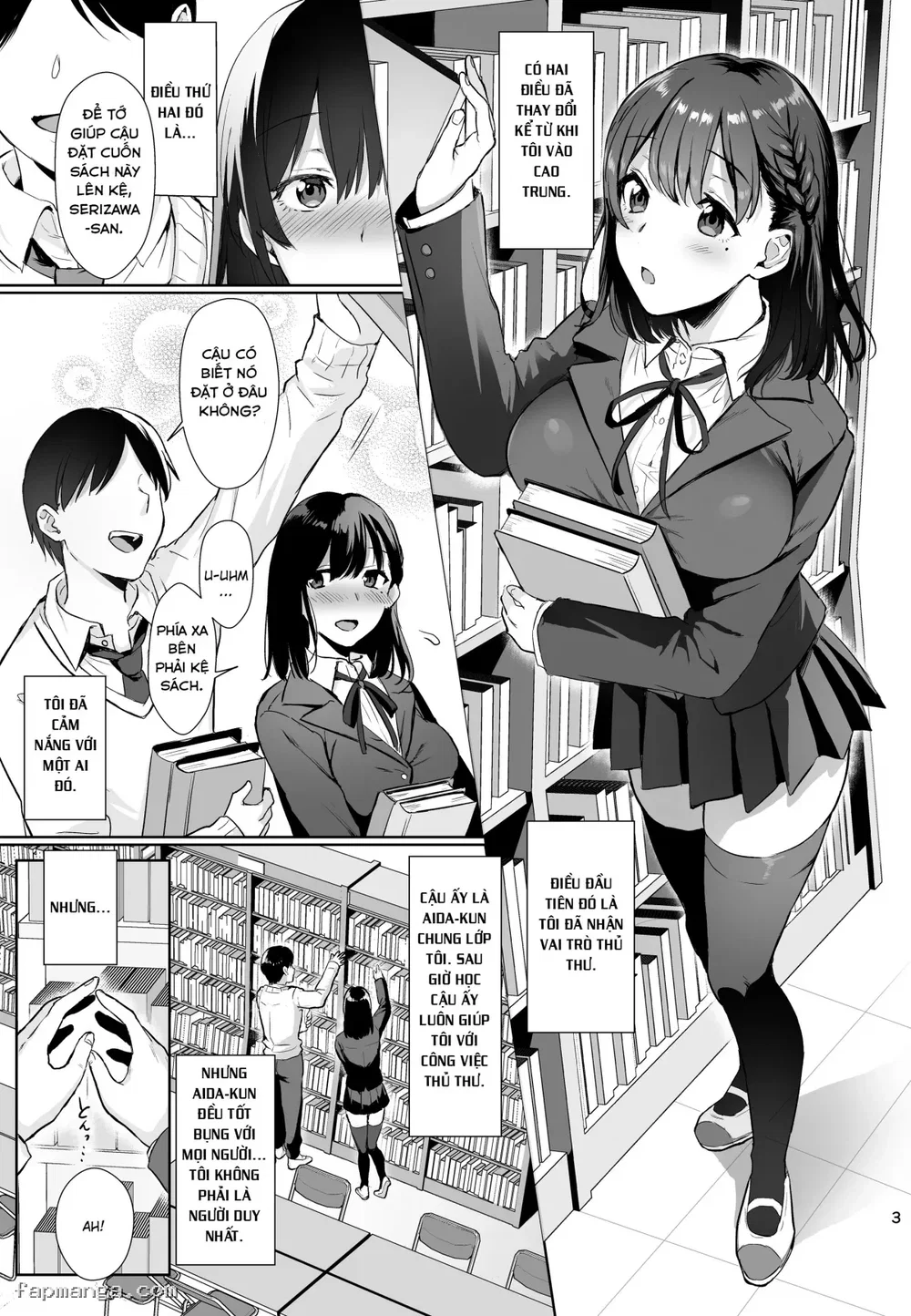 Toshoshitsu no Kanojo - Chương 1 - 3 Toshoshitsu no Kanojo - Chương 1 - 3