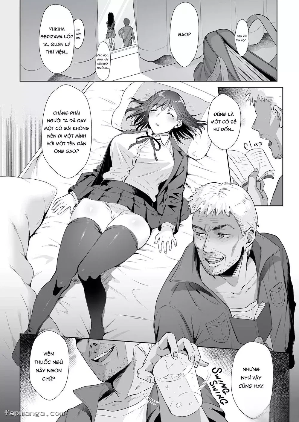 Toshoshitsu no Kanojo - Chap gộp tổng hợp lại ( Cho anh em nào không thích lướt từng chap ) - 12