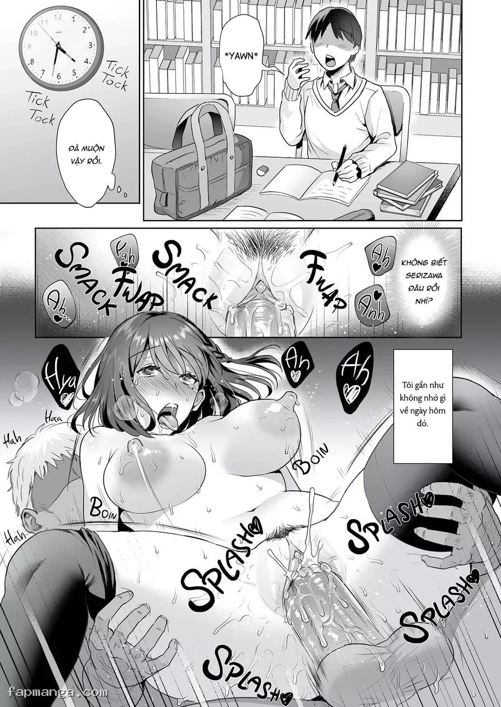 Toshoshitsu no Kanojo - Chap gộp tổng hợp lại ( Cho anh em nào không thích lướt từng chap ) - 23