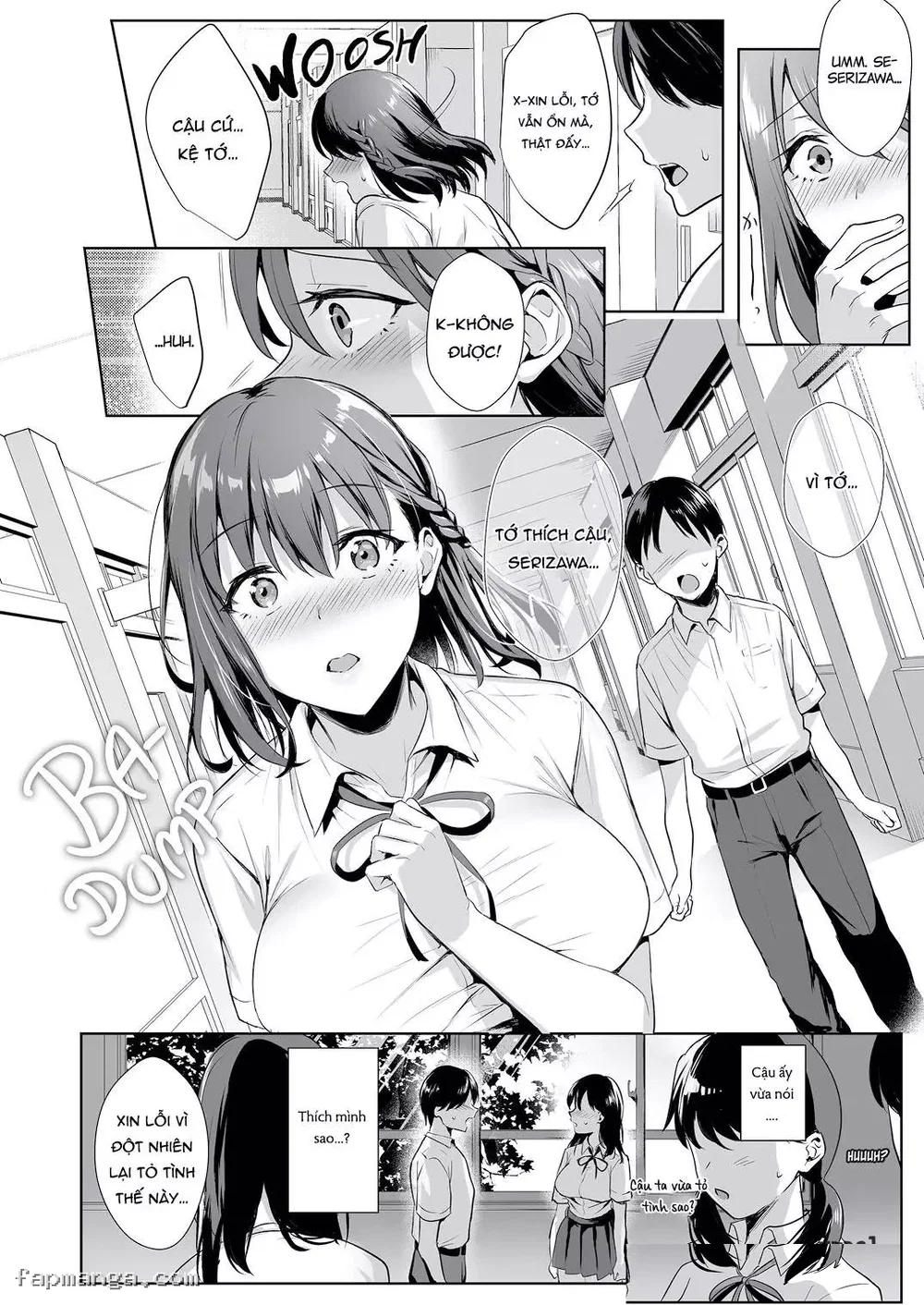 Toshoshitsu no Kanojo - Chap gộp tổng hợp lại ( Cho anh em nào không thích lướt từng chap ) - 48