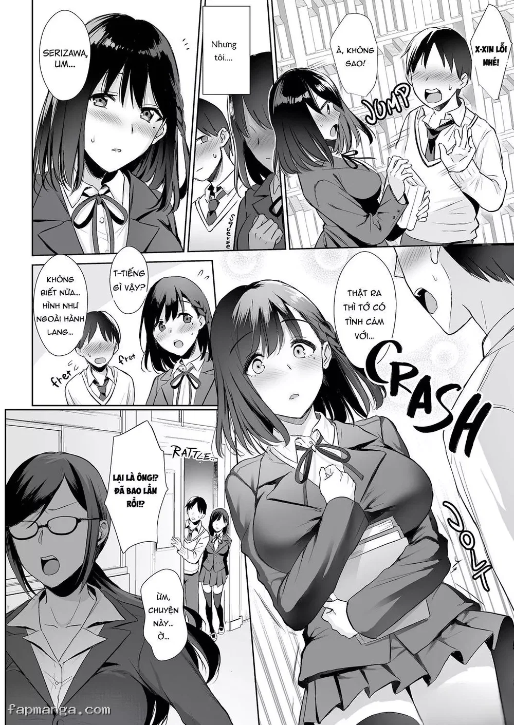 Toshoshitsu no Kanojo - Chap gộp tổng hợp lại ( Cho anh em nào không thích lướt từng chap ) - 6
