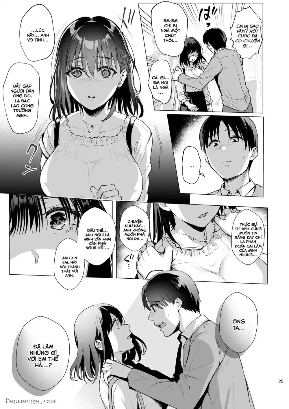 Toshoshitsu no Kanojo - Chap gộp tổng hợp lại ( Cho anh em nào không thích lướt từng chap ) - 91