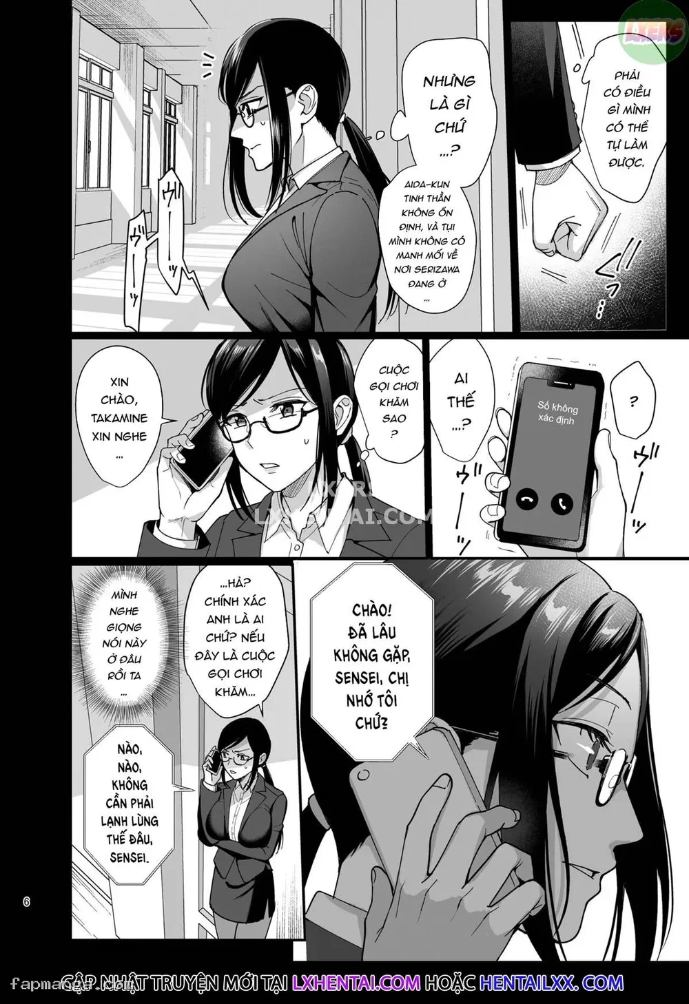 Toshoshitsu no Kanojo - Chap 5 ~Onna Kyoushi ga Ochiru made - 11