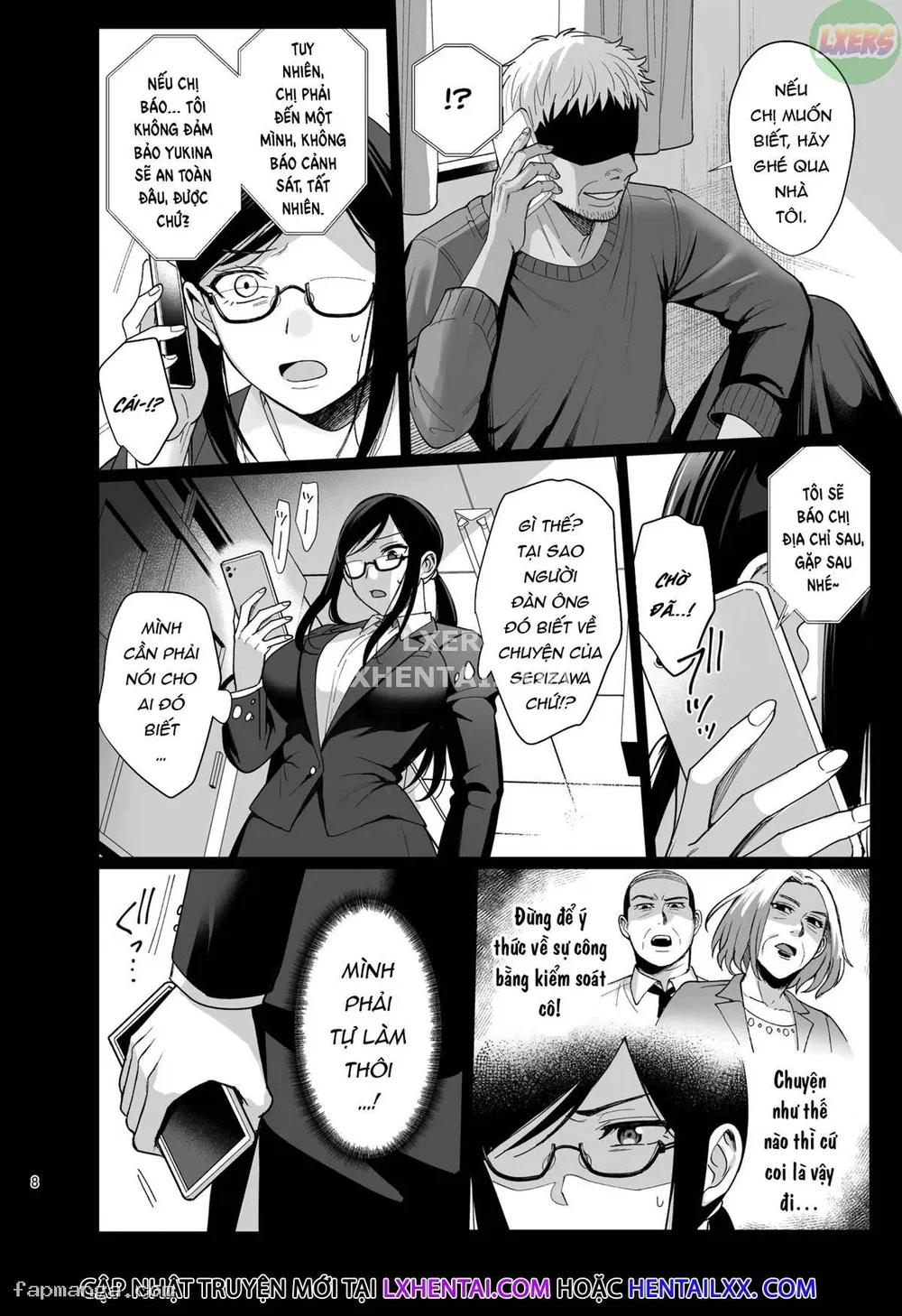 Toshoshitsu no Kanojo - Chap 5 ~Onna Kyoushi ga Ochiru made - 13