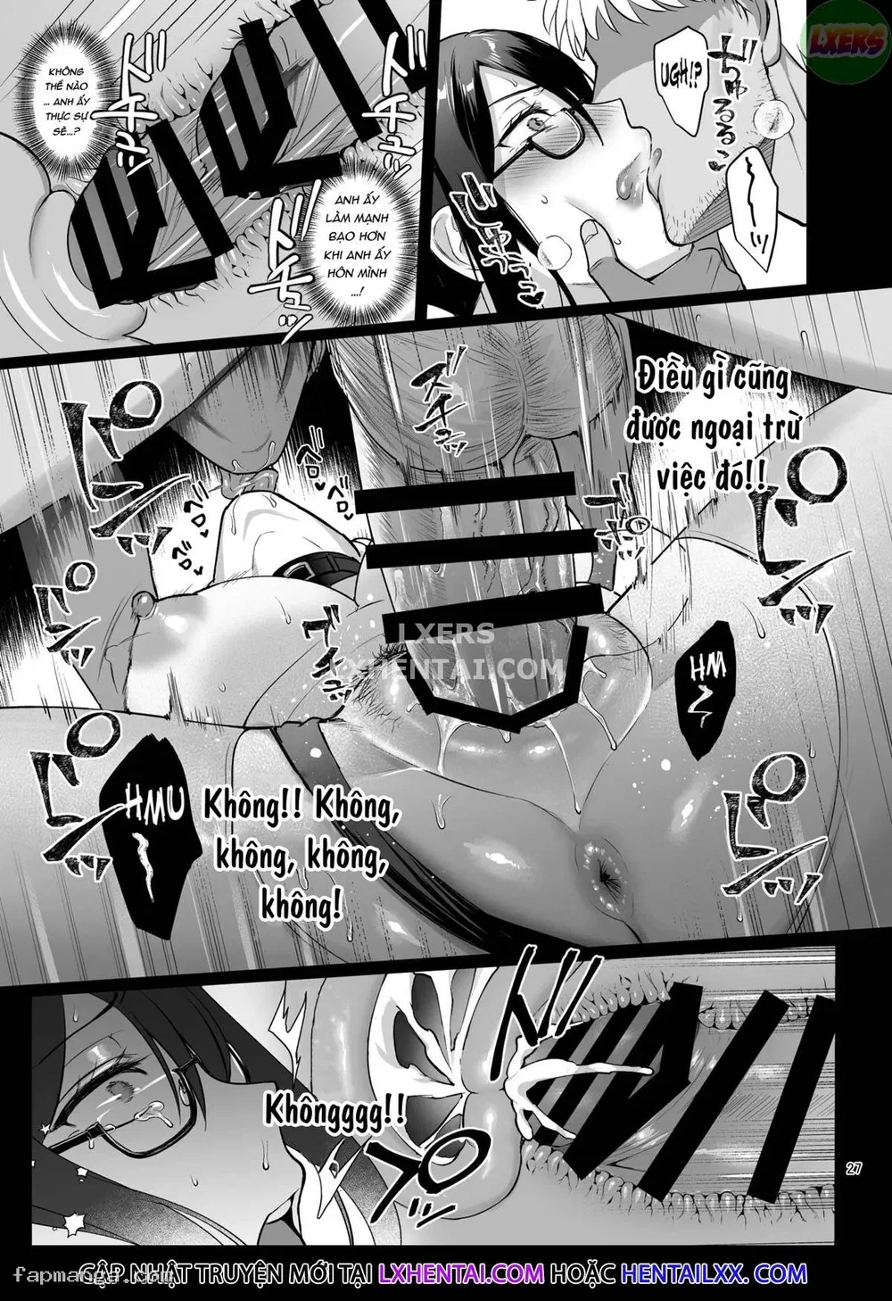 Toshoshitsu no Kanojo - Chap 5 ~Onna Kyoushi ga Ochiru made - 32