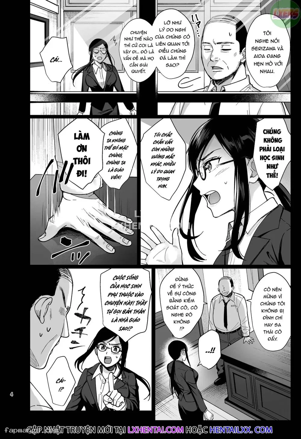 Toshoshitsu no Kanojo - Chap 5 ~Onna Kyoushi ga Ochiru made - 9
