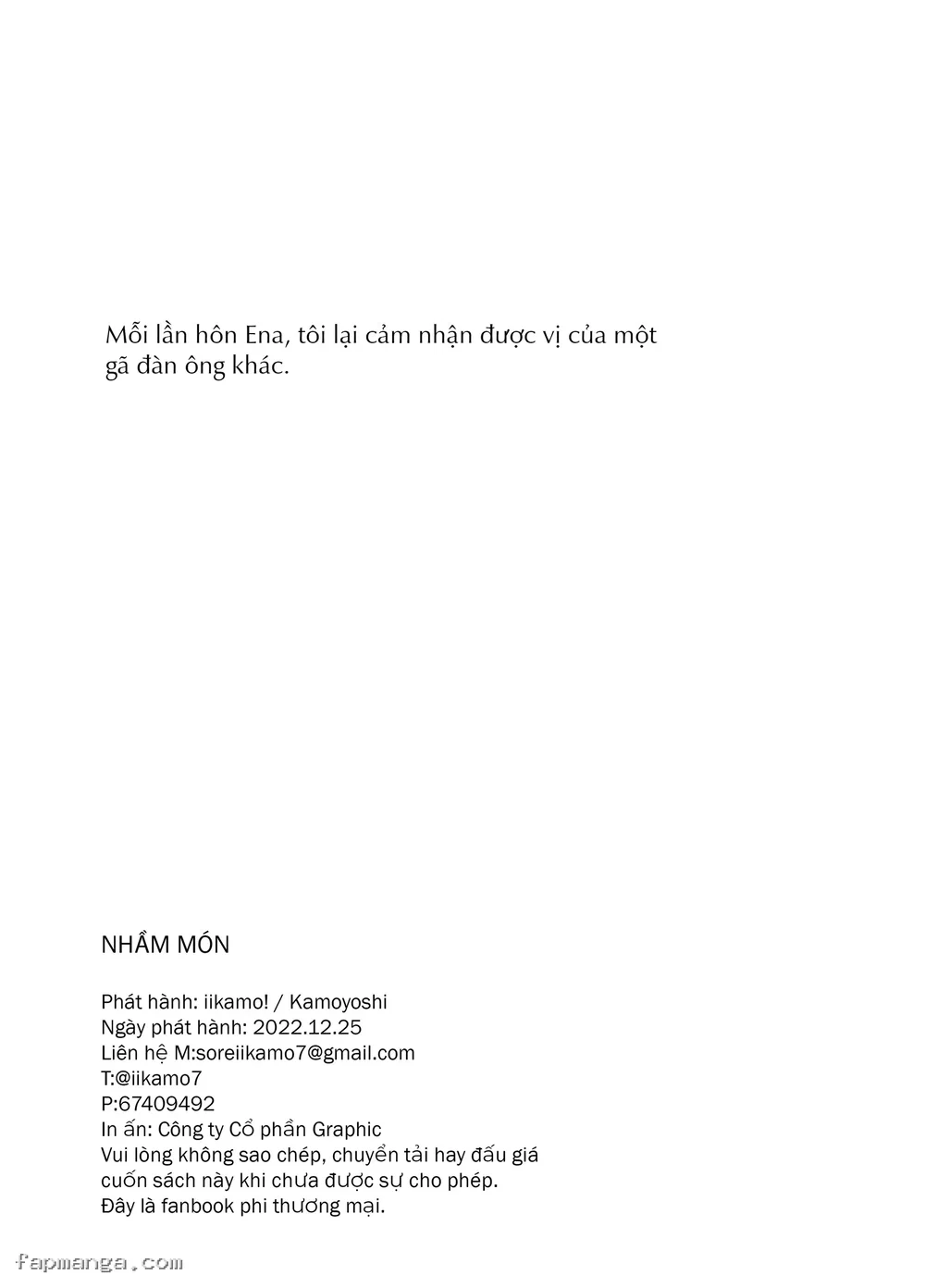 Nhầm món - Đọc xong suy đa tạng - 12