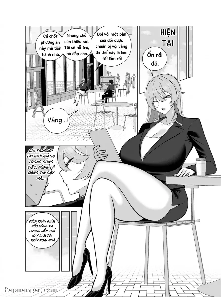 Bà chị tiền bối (29 tuổi) tính tình khó ưa, lúc nào cũng cau mày , lúc say xỉn thì biến thành một con đĩ dâm đãng thèm cặc - Full - 7