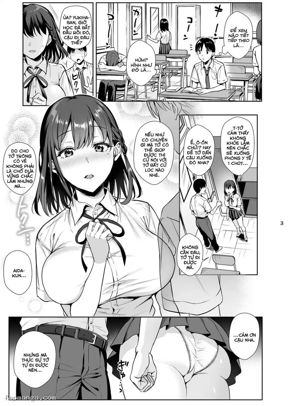 Toshoshitsu no Kanojo - Ch.2: Chưa end - 6