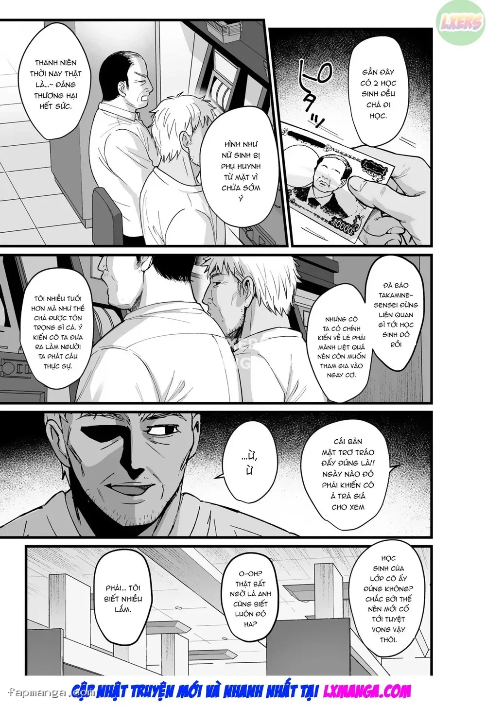 Toshoshitsu no Kanojo - Chap 6 ~Onna Kyoushi ga Ochiru made - 7