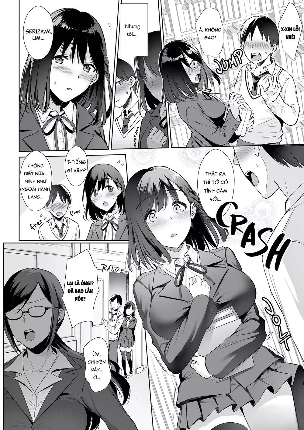 Full series Toshoshitsu no Kanojo ( Uncen + Bon... - Chap 1 - 3 Full series Toshoshitsu no Kanojo ( Uncen + Bon... - Chap 1 - 3