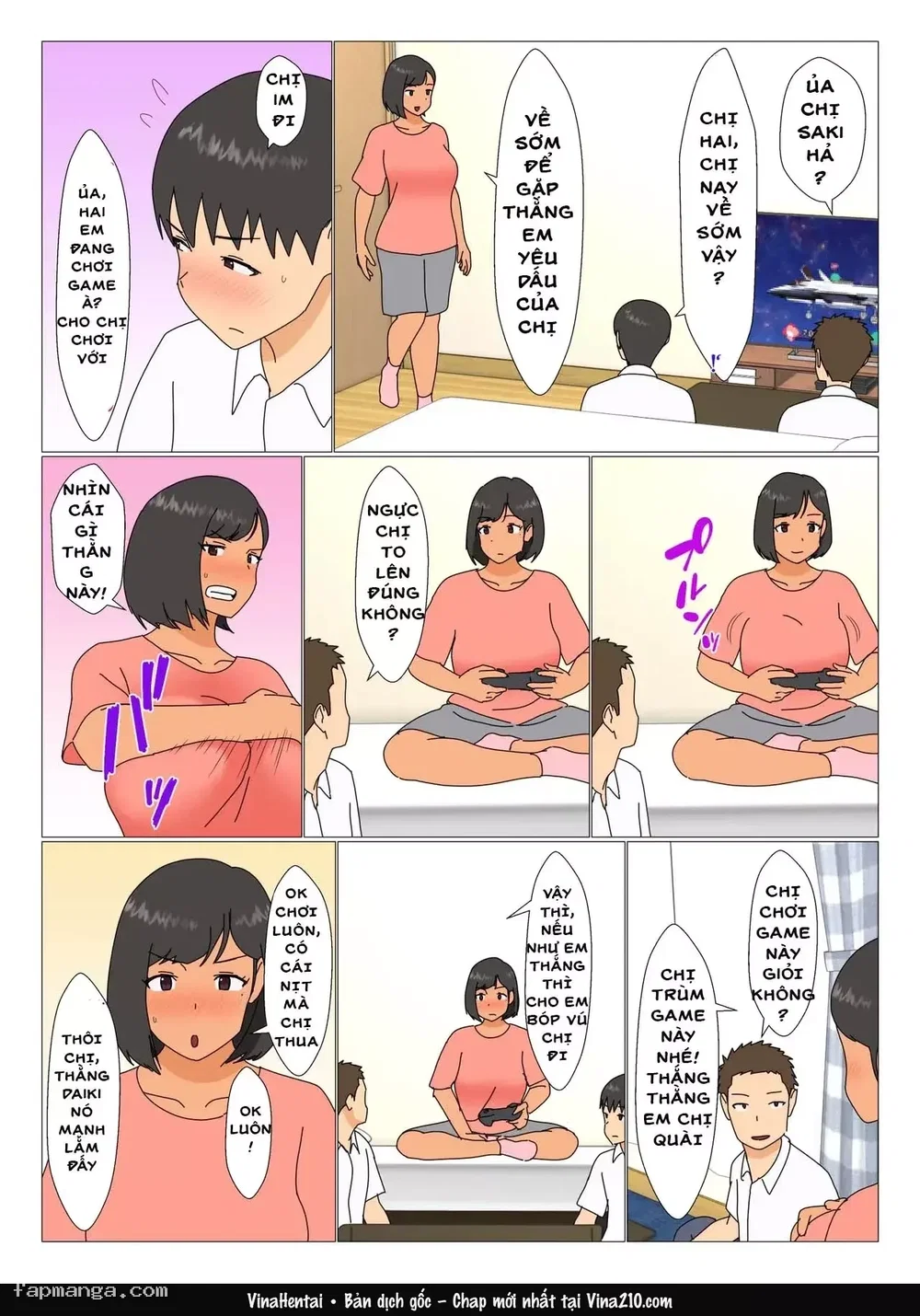 thằng bạn địt chị gái của tôi - Oneshot - 5