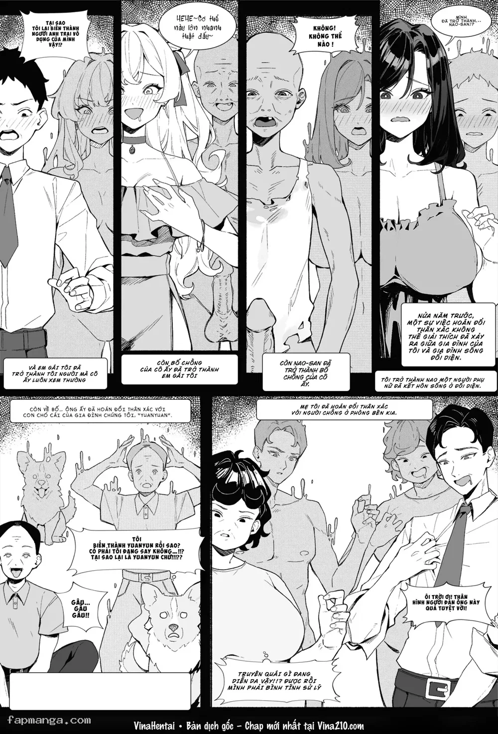 Body-Swapping Neighbor The New Life Of A Beautiful Married Woman - Chương 1 - 4