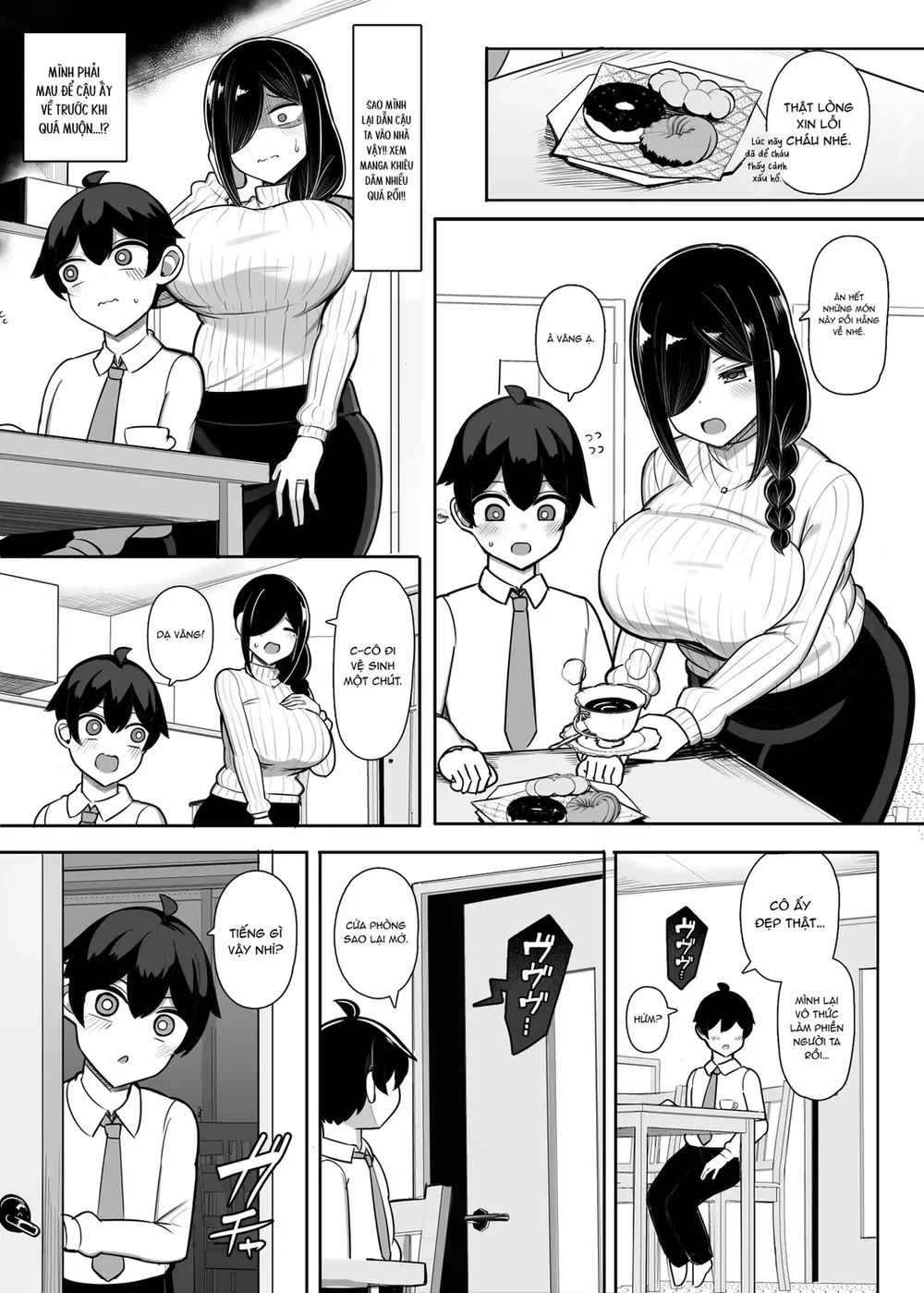 Bà mẹ hàng xóm là tác giả truyện doujin - Đọc ngay - 13