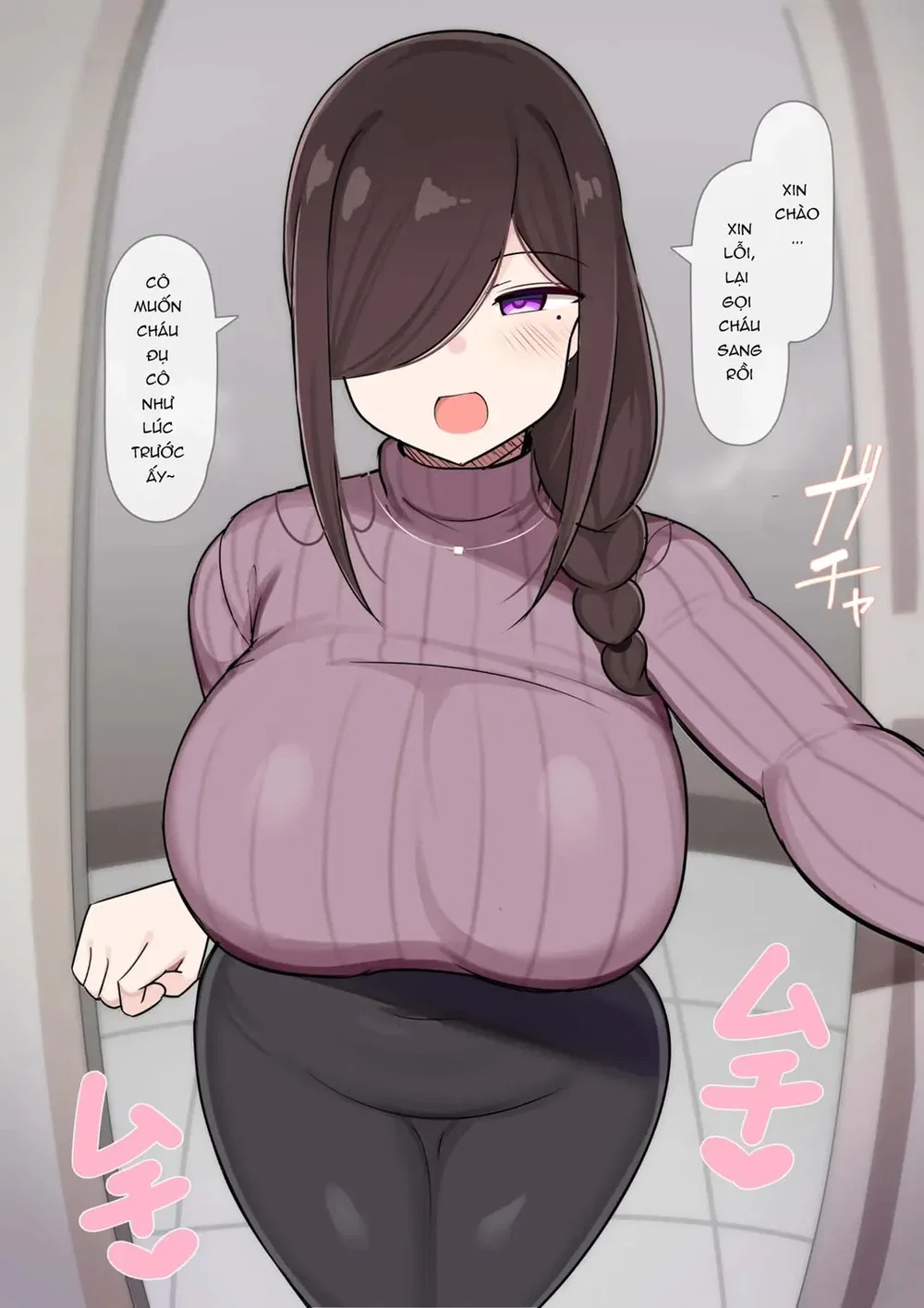 Bà mẹ hàng xóm là tác giả truyện doujin - Đọc ngay - 58