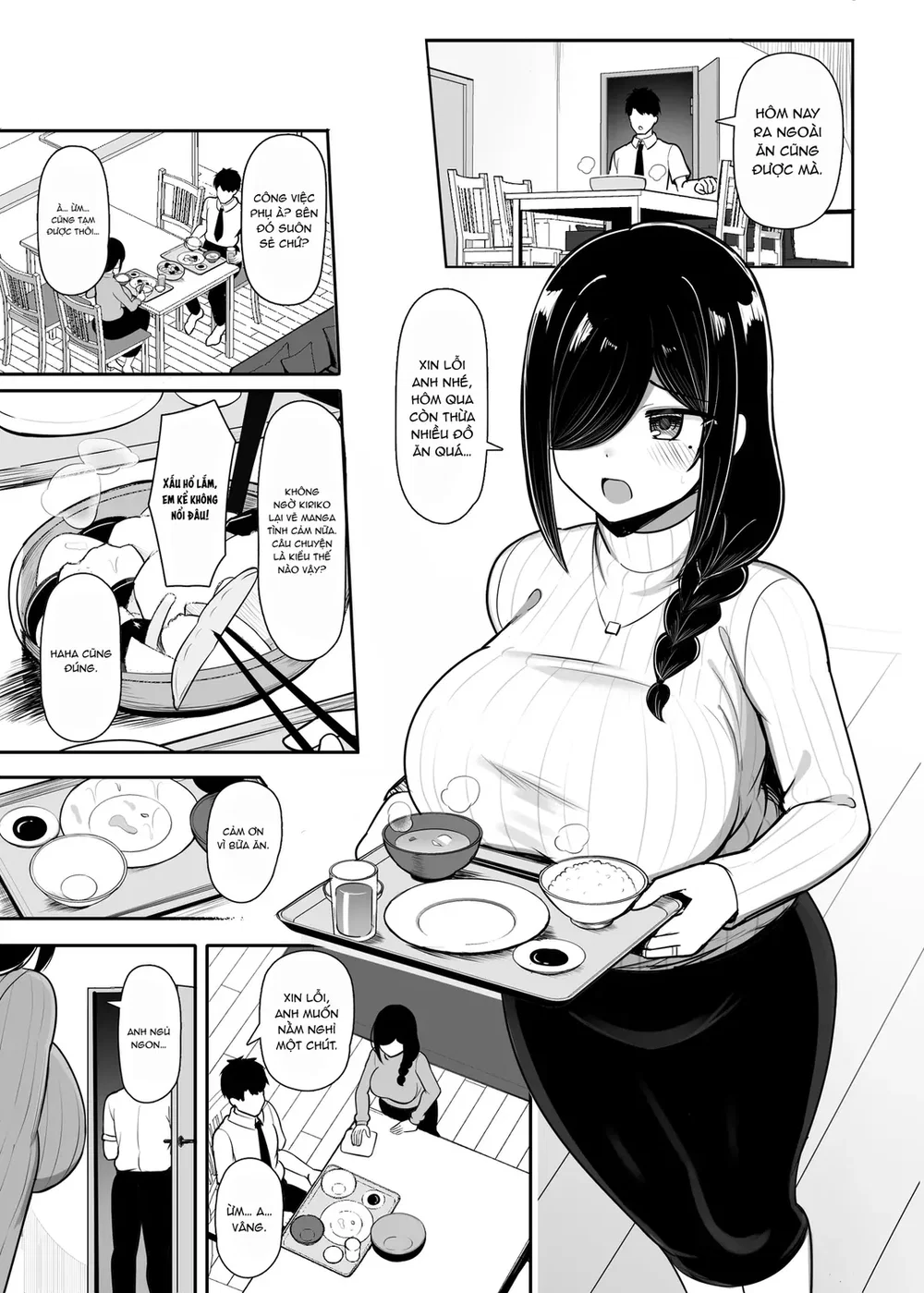 Bà mẹ hàng xóm là tác giả truyện doujin - Đọc ngay - 7