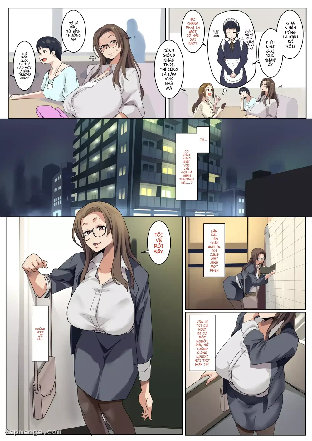 [三崎 (むねしろ)] 家事代行が巨根すぎてシングルママも★5レビュー - Chương 1 - 2