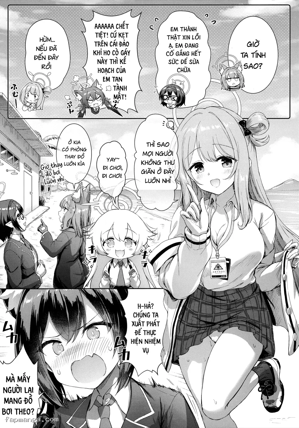 Abydos Natsuyasumi no Sunahama de Koi Shiyo! - Oneshot nổ mẹ dái ofc - 6
