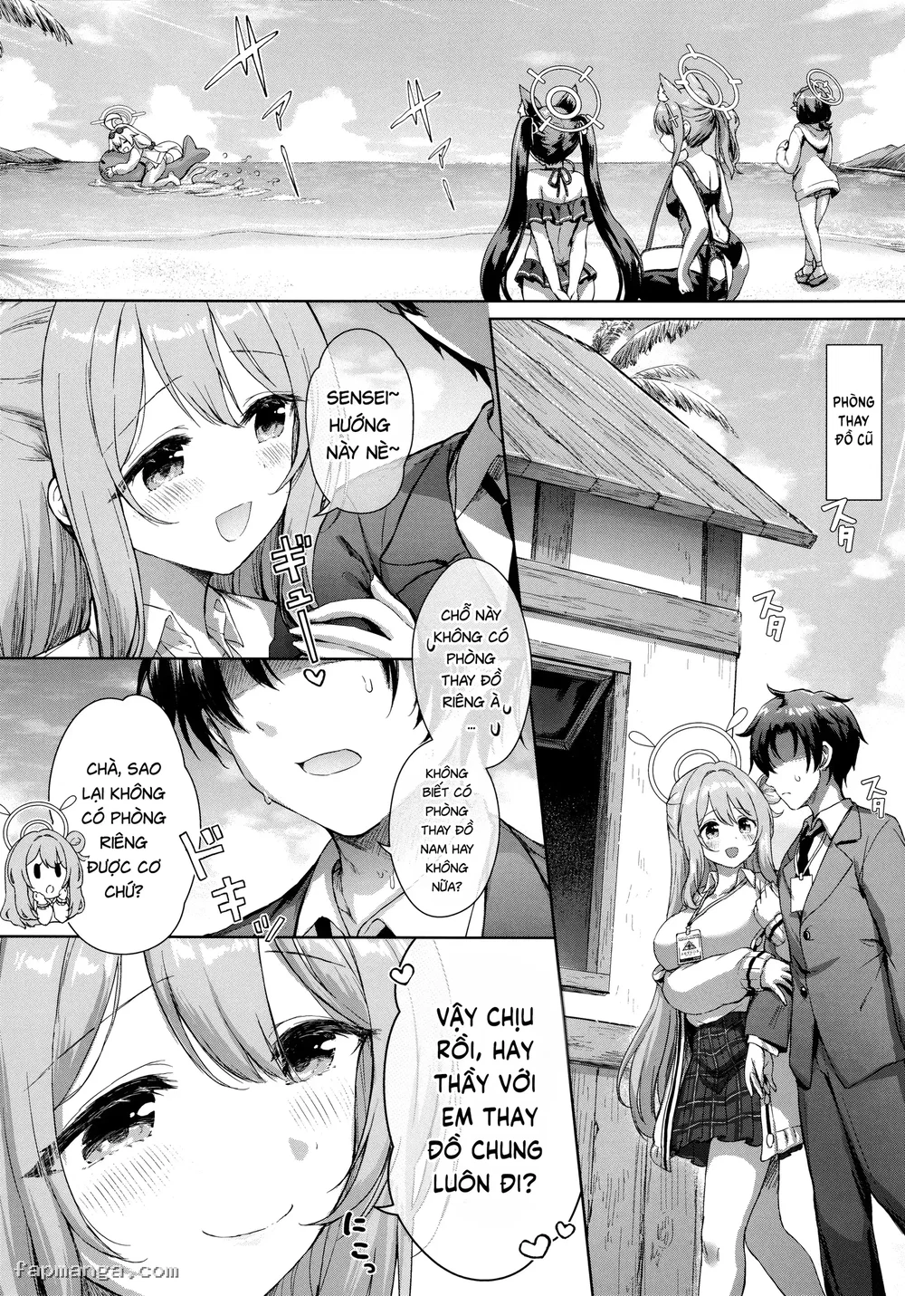 Abydos Natsuyasumi no Sunahama de Koi Shiyo! - Oneshot nổ mẹ dái ofc - 9