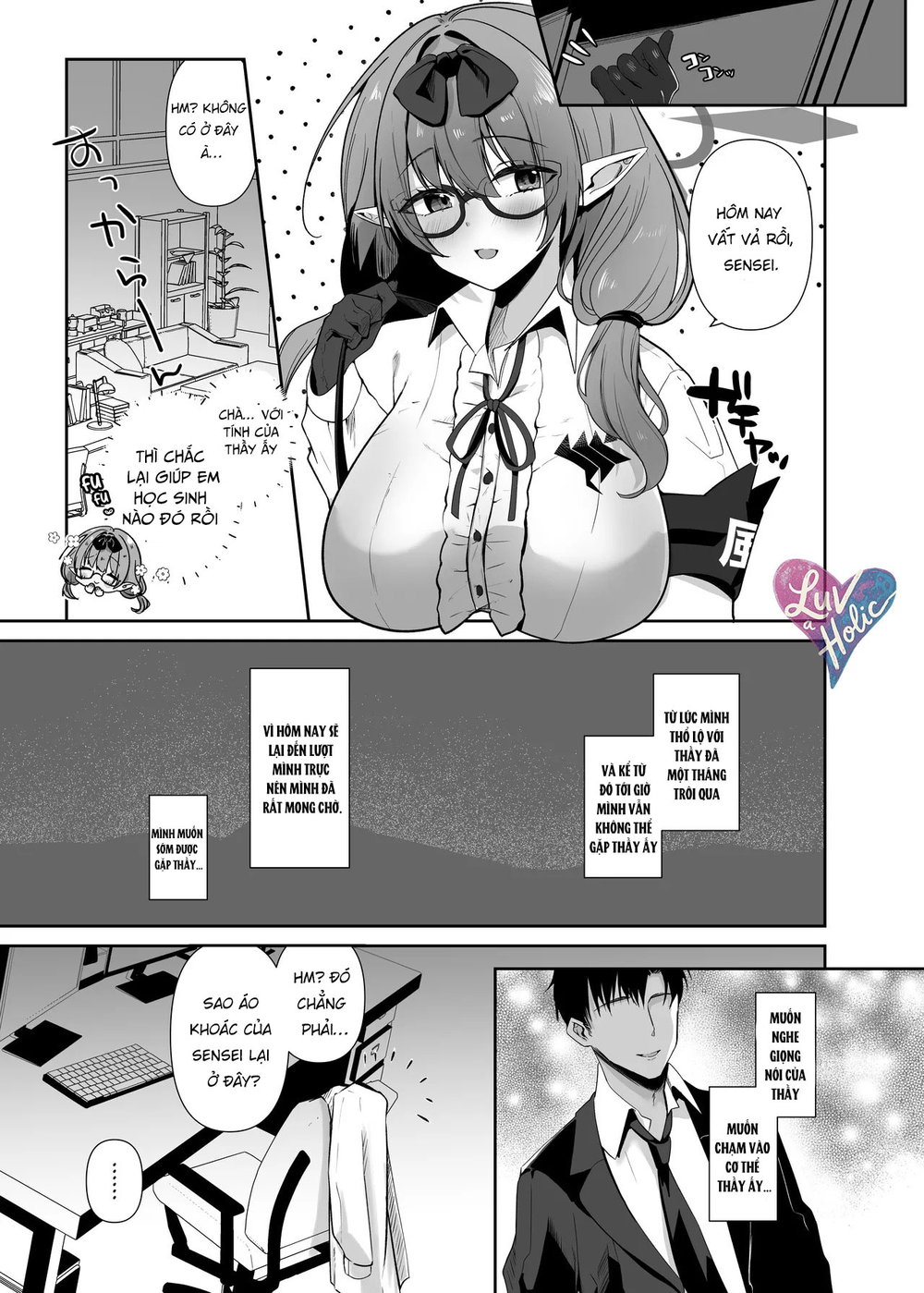 Hình Phạt Ngọt Ngào Của Ủy Viên Kỷ Luật Chinatsu - Đọc oneshot - 3