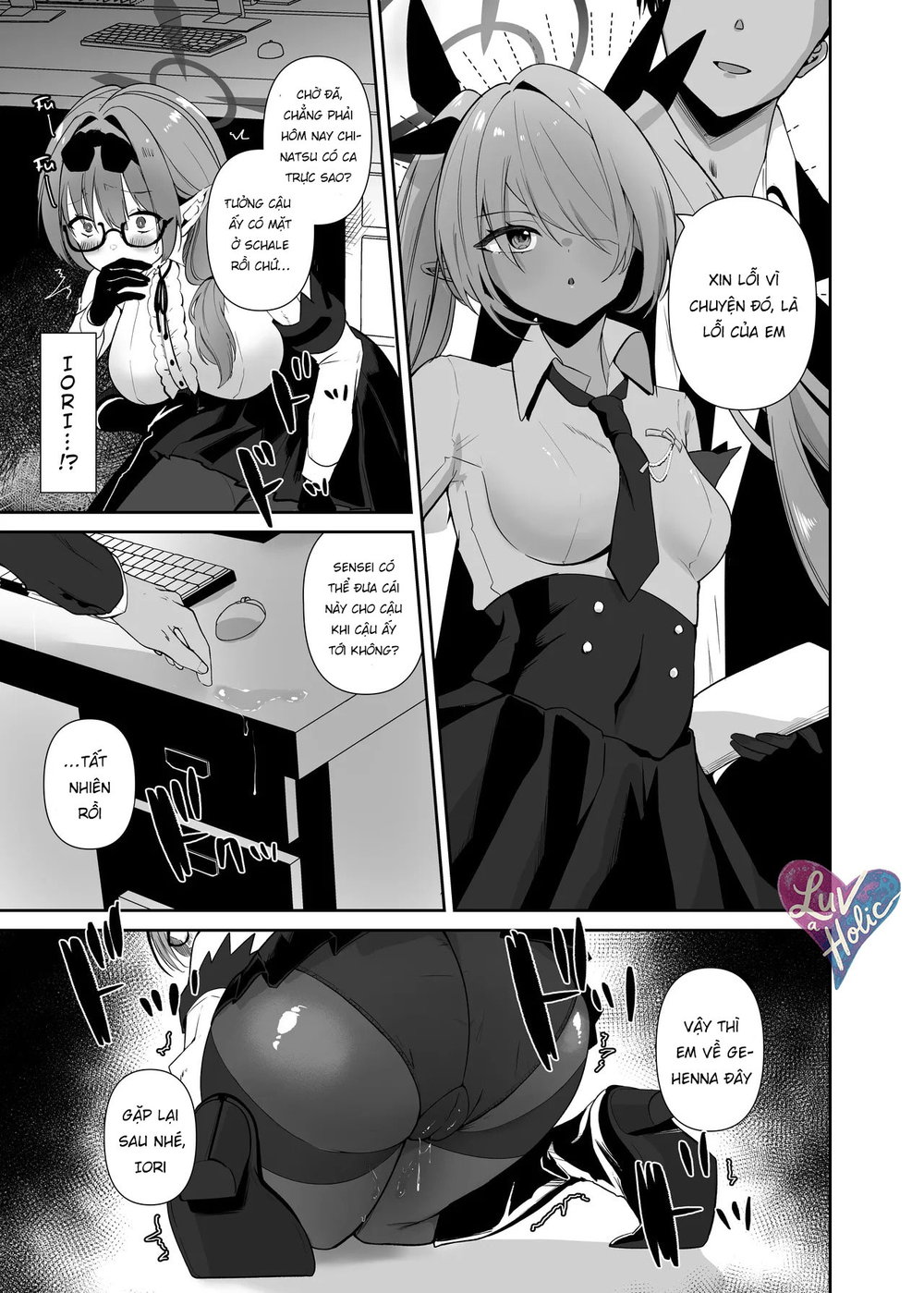 Hình Phạt Ngọt Ngào Của Ủy Viên Kỷ Luật Chinatsu - Đọc oneshot - 5