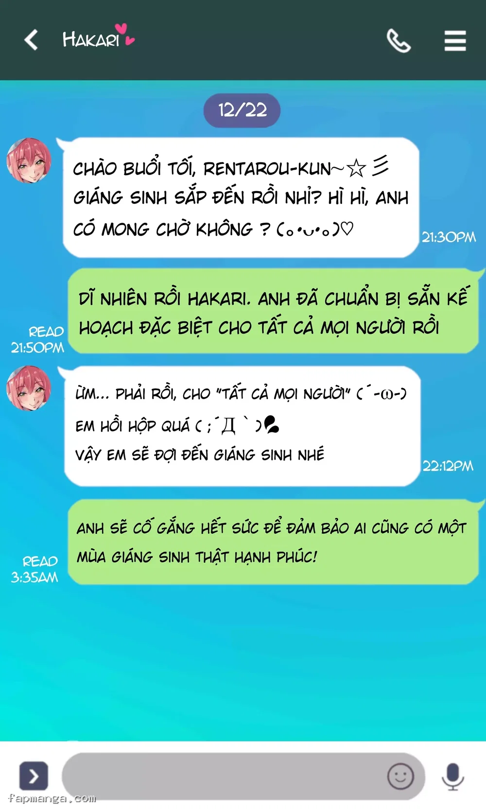 Món quà giáng sinh của Hakari - Oneshot - 2