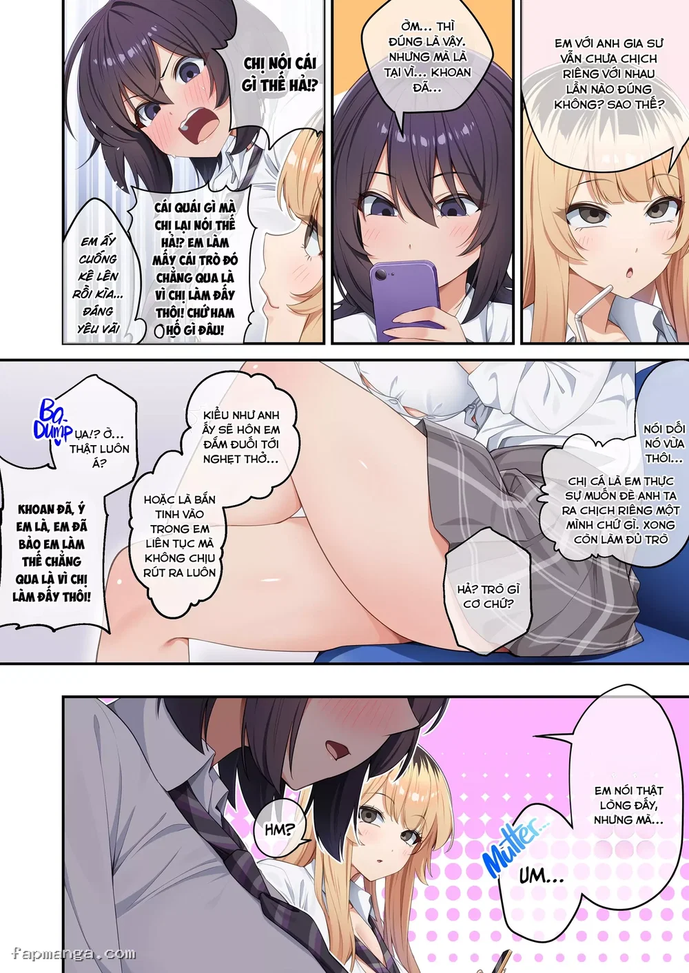 Dạy Kèm Tại Nhà Cùng Những Cô Nàng Gyaru Nóng Bỏng - Chương 3 - 12