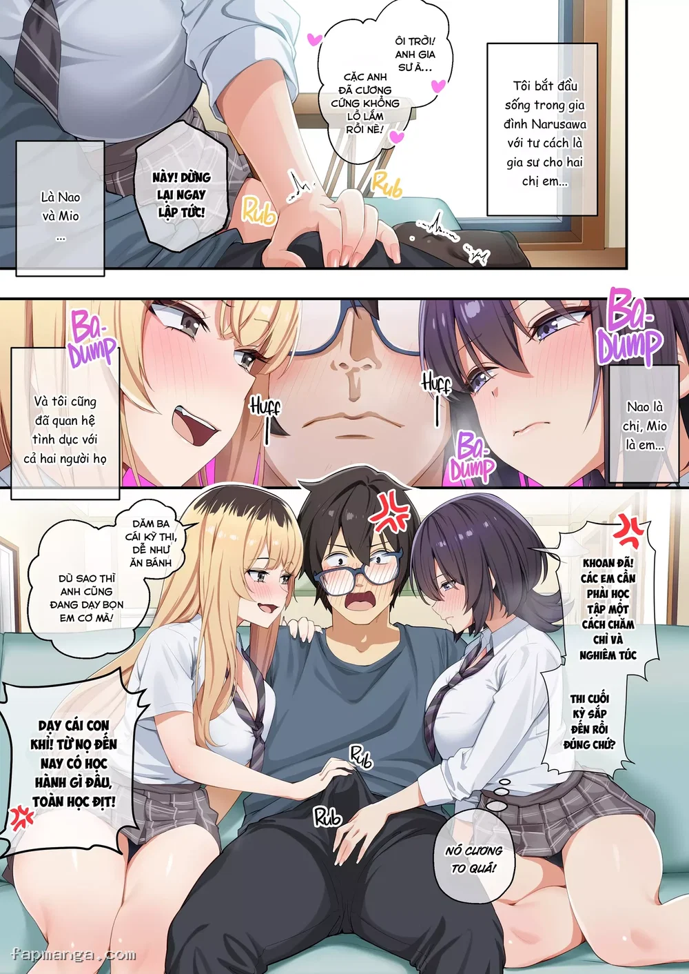 Dạy Kèm Tại Nhà Cùng Những Cô Nàng Gyaru Nóng Bỏng - Chương 3 - 3
