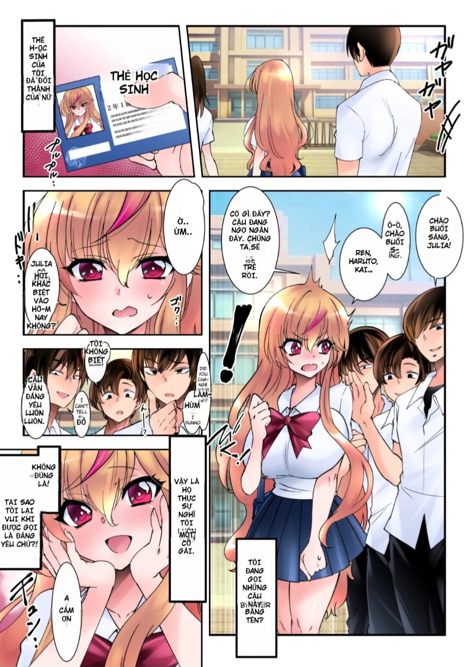 Hoán đổi giới tính - Đọc oneshot - 22