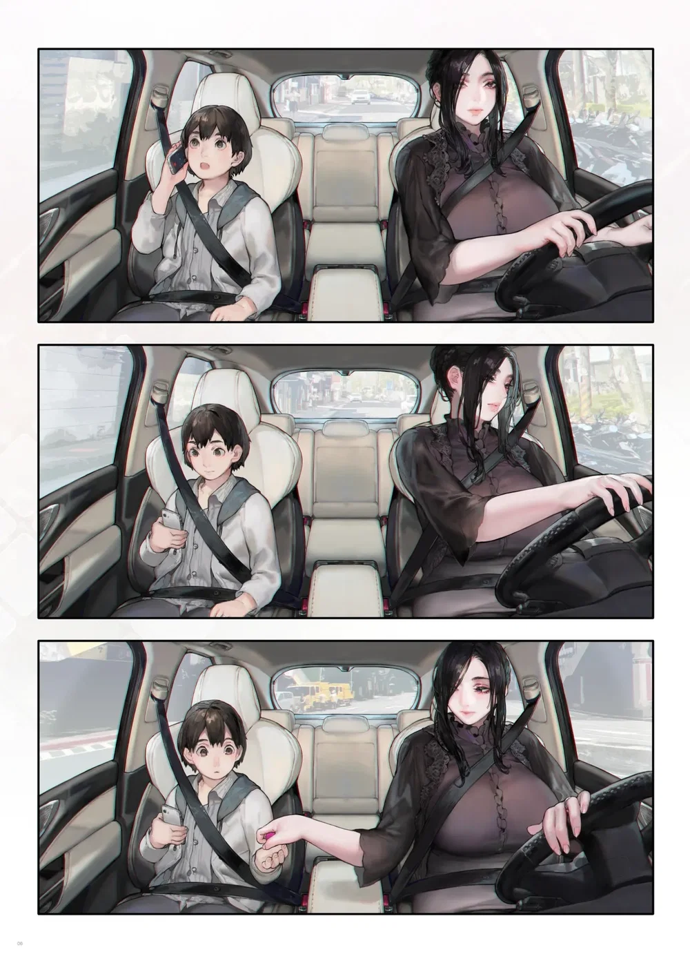 Cô vợ hàng xóm, ngay cả khi lái xe cũng không b... - Đọc oneshot - 5 Cô vợ hàng xóm, ngay cả khi lái xe cũng không b... - Đọc oneshot - 5