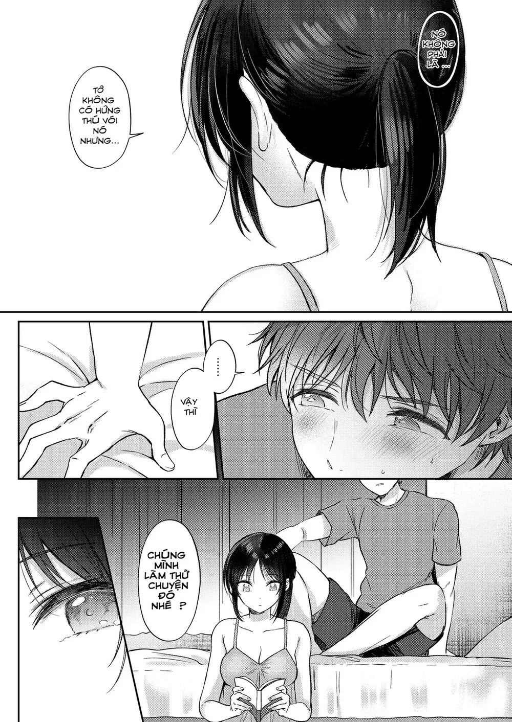 Thử tìm cách lên giường với cô bạn thời thơ ấu ... - Chap 1 - 34