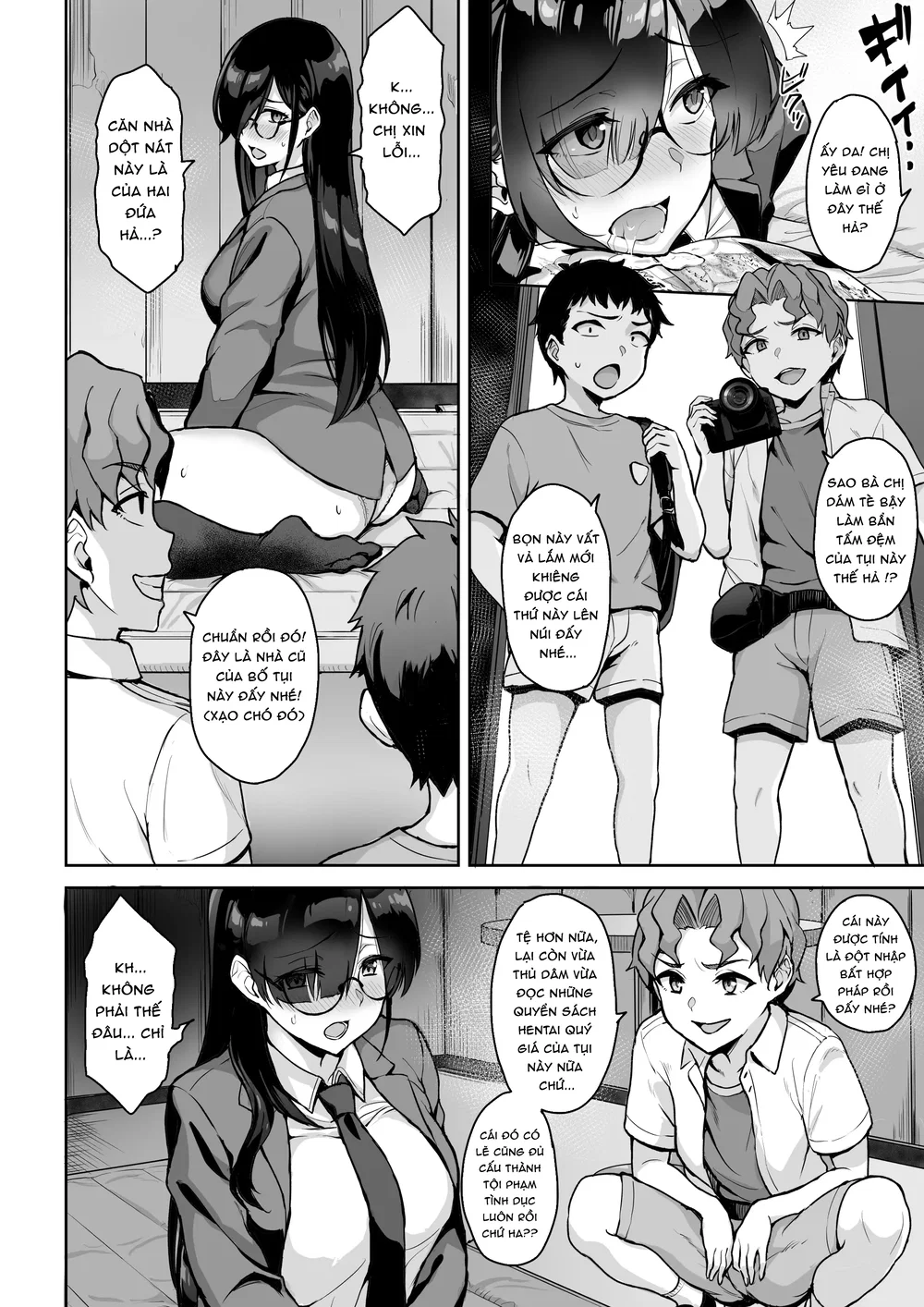 [Series về Toshiue Onee-san Tengoku]Thử nuôi dư... - Đọc oneshot - 11